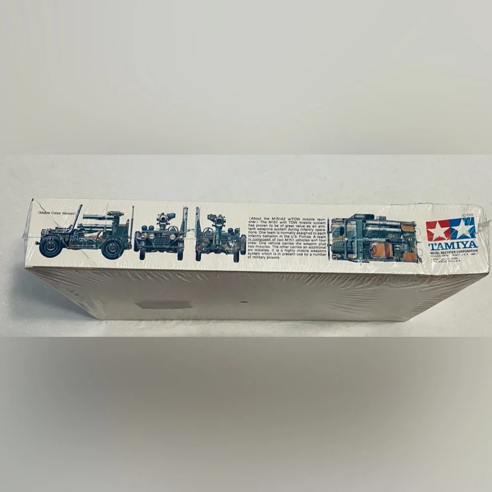 TAMIYA MI5IA2 Military Jeep Model, Sealed.